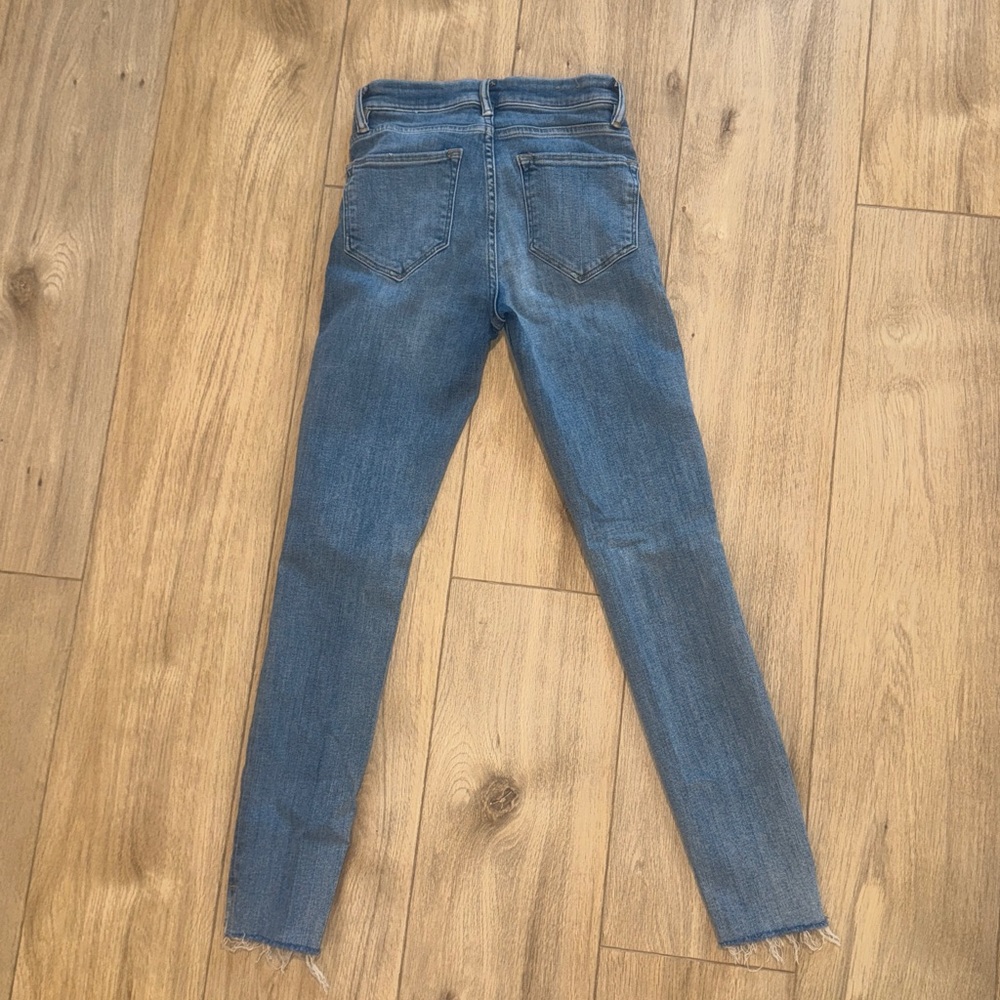All Saints Blue Skinny Jeans - Picture 3 of 3